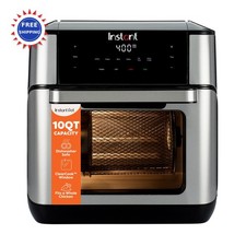 Instant Pot 10 qt Air Fryer 7-in-1 Functions EvenCrisp Technology Stainless