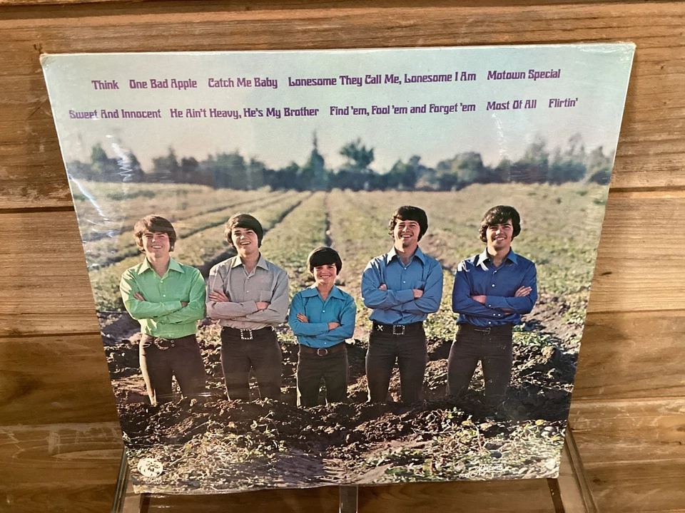 OSMONDS self titled Original 1971 LP vinyl record double hype Factory Sealed! - Image 2 of 4