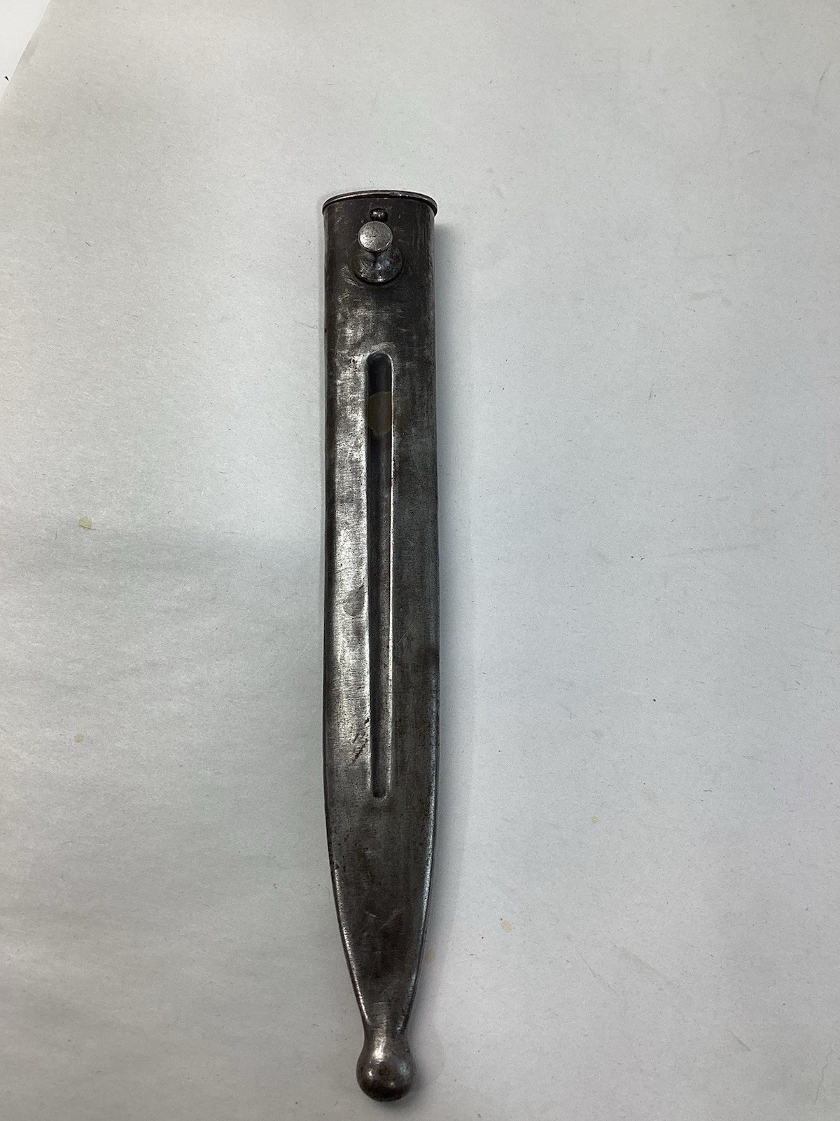 Swedish 1896 Mauser Bayonet with Scabbard EJ-AB Crown Marked