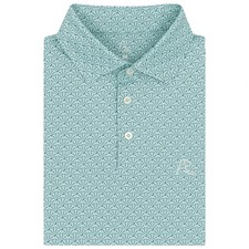 XL Only - Rhoback Back Tees Polo Mens Performance Athletic Antigua Green Shirt