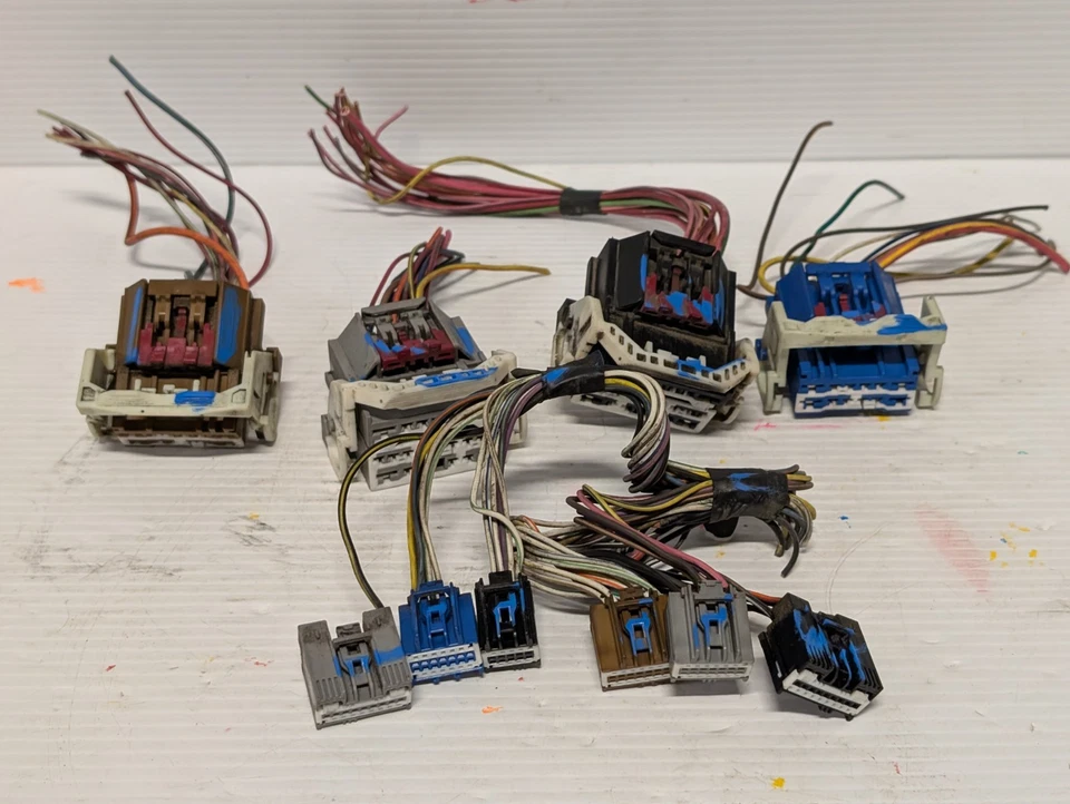 Dodge Ram 1500 2500 3500 2006 arnés de cableado enchufe solo coleta (coincide 56049888) Foto 4 de 4