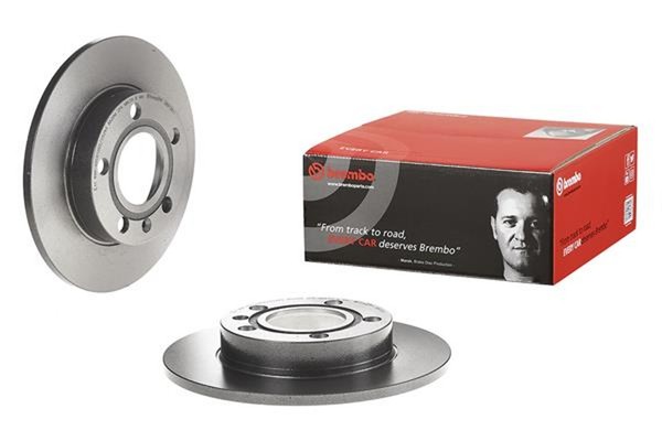 2X Bremsscheibe Prime Line - UV Coated Brembo 08.9136.11 FüR Audi Seat A4 B7 B6-image