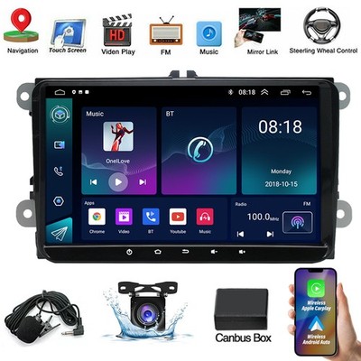 Android Auto Apple Carplay Car Stereo Radio NAV For VW Golf 5 6 Passat B6 B7
