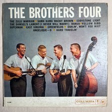 THE BROTHERS FOUR (Self-titled) 1960 Vinyl LP Columbia CL 1402 - G+