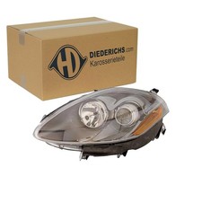 DIEDERICHS HALOGEN SCHEINWERFER mit LWR SCHWARZ LINKS für FIAT BRAVO | 3463083