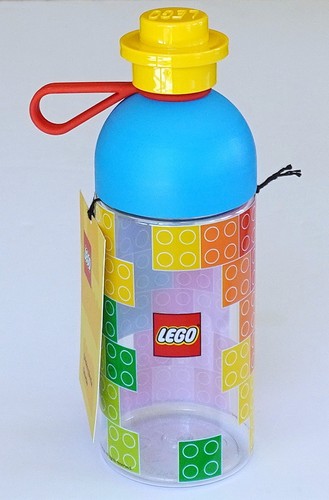 NWT Lego Discovery Colorful "BRICKS" Drinking/Hydration/Water Bottle - 17oz