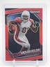 ANQUAN BOLDIN 2025 PRIZM BLACK RED #2 /299 CARDINALS Q3694