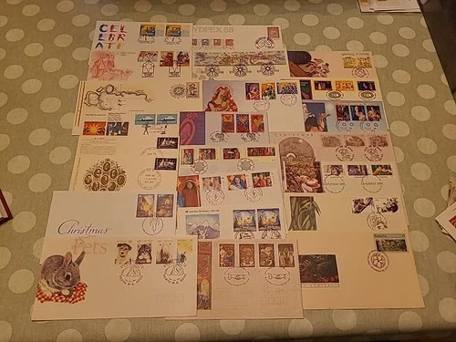 Collection of 23 Australian unaddressed First Day Covers As Shown Very Fine.