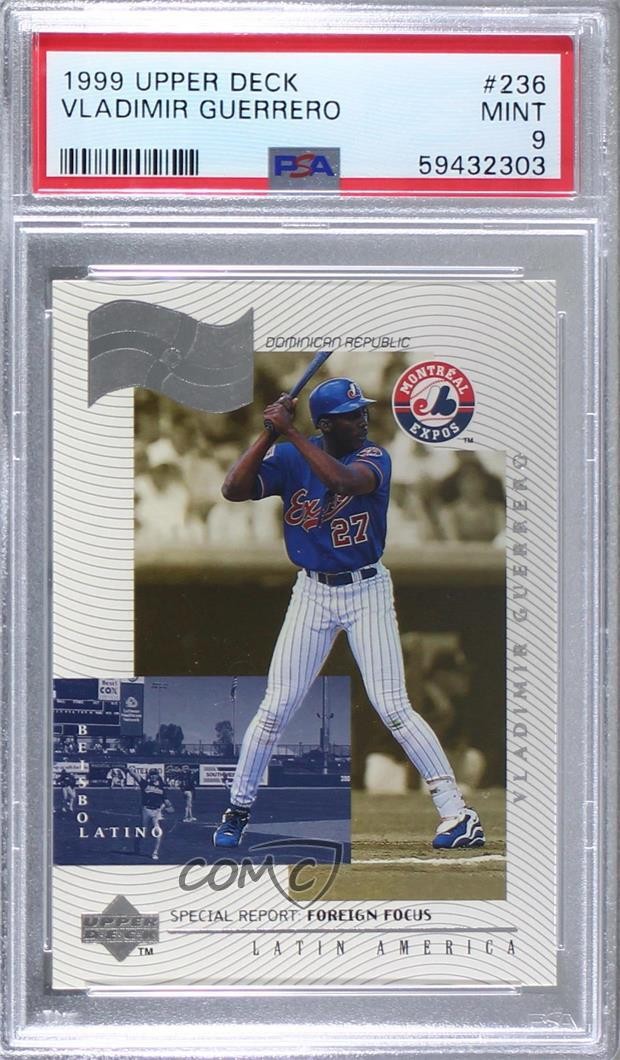 1999 Upper Deck UPPER DECK #236 Vladimir Guerrero front