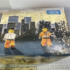 LEGO 7047 Coast Watch HQ World City INCOMPLETE Parts Lot 3 Minifigs