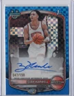 ISIAH HARWELL NCAA 2025-26 Bowman Chrome U Blue XFactor RC Auto /150 CPA-IH Card