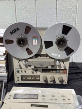 Teac X-10 Stereo Reel To Reel Tape Deck Bundle Tapes Adaptors Dual Capstan