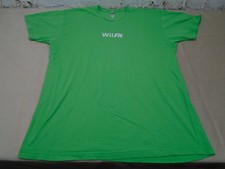 Vintage Nintendo 2008 Wii Fit Promo T Shirt Green "How Will You Move" Size XL