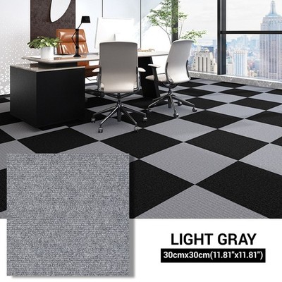 Carpet Tiles Peel & Stick 30x30cm 50 Pack Peel and Stick Rug Self Adhesive