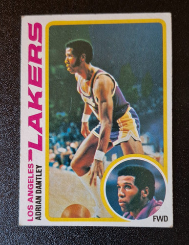 Adrian Dantley #132 1978 Topps card