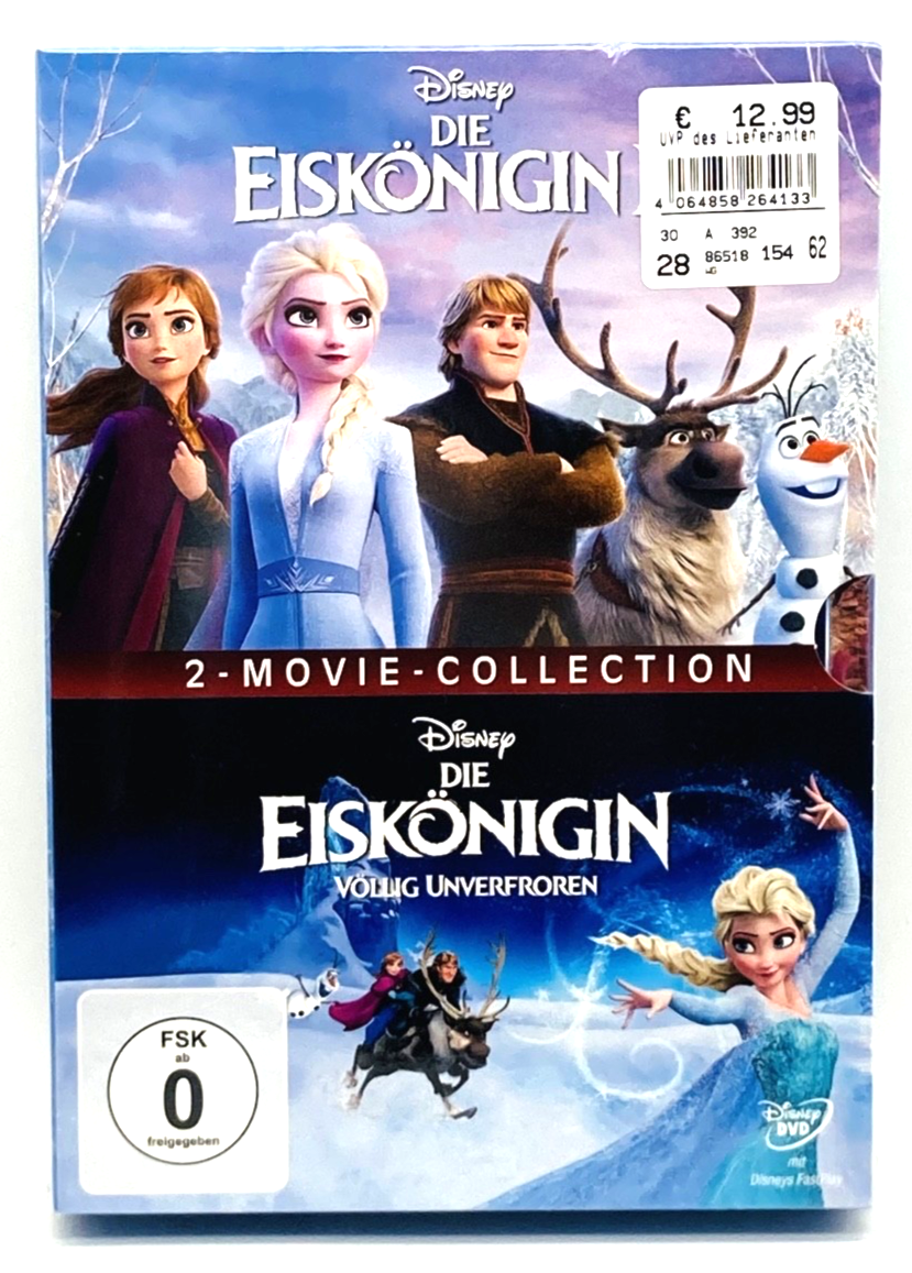Disney Die Eiskönigin und Völlig Unverfroren Frozen DVD Box NEU und OVP in Folie - Bild 3