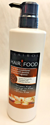 Clairol Hair Food Milk Conditioner/Jasmine And Vanilla 17.9 Oz Discontinued/HTF