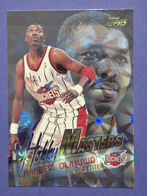 (RARE)1996-97 Topps Hobby Masters #HM29 Hakeem Olajuwon