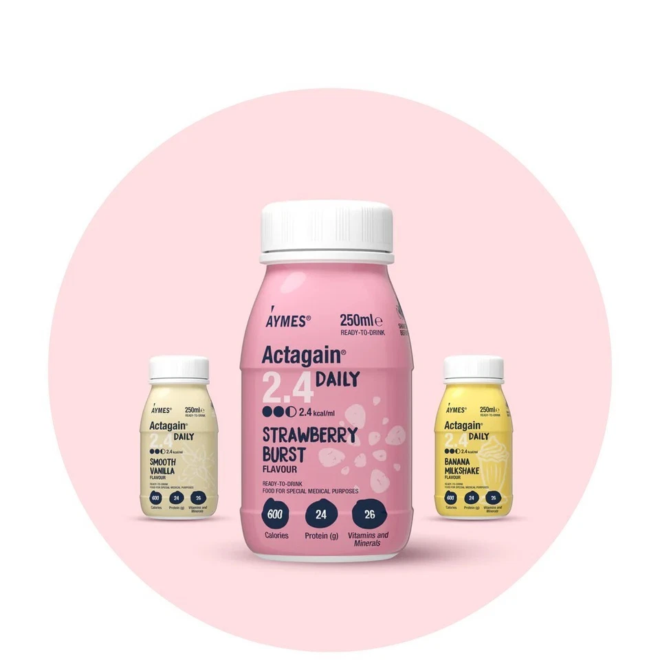 Aymes ACTAGAIN Daily 250ml [12x250ml] [Choose Your Flavour]