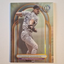Topps 2024 Tribute Randy Johnson Arizona Diamondbacks #68 Orange #/25