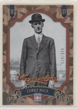 2012 Panini Cooperstown Crystal Collection 14/299 Connie Mack #8 HOF fo7