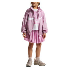 Nike Club Little Kids' Woven Jacket Purple 