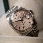 Beautiful Vintage Rolex Datejust 36 W Fluted Bezel on Jubilee 16014 1979