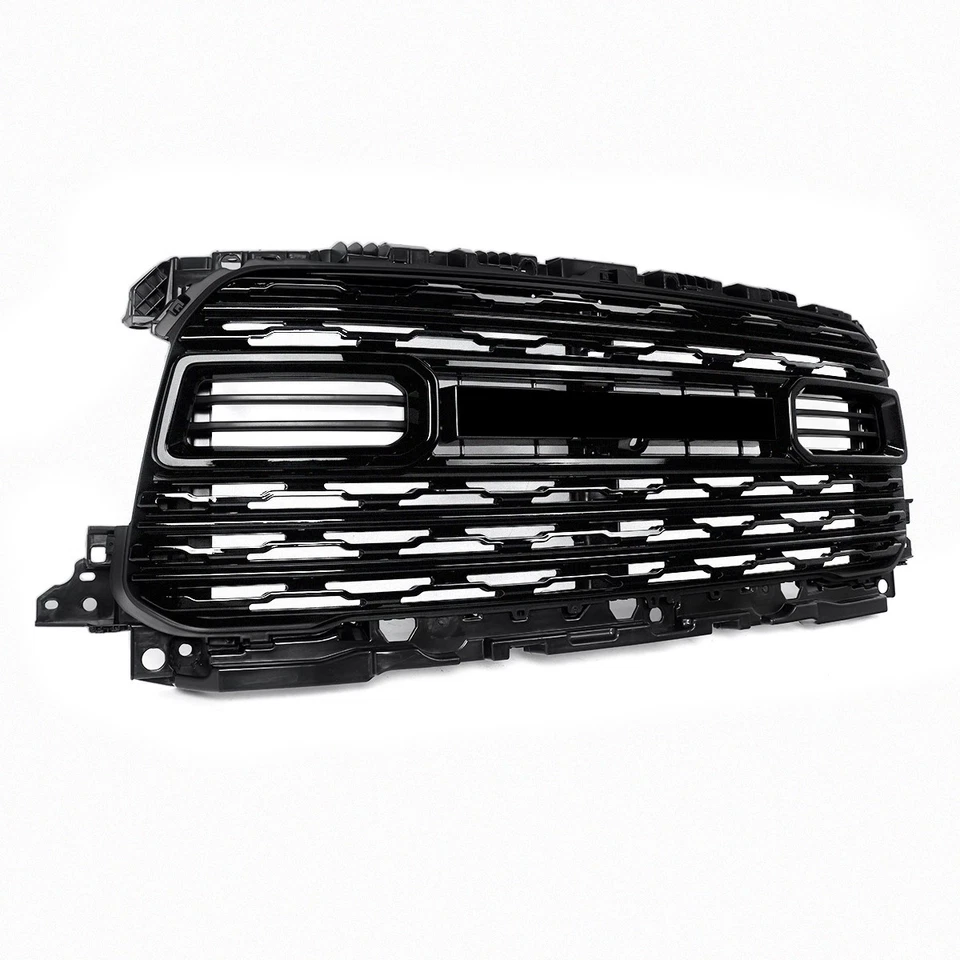 Diamond Black Front Bumper Grille Fits 2019 2020-2024 RAM 2500 3500 4500 Laramie Foto 3 de 4