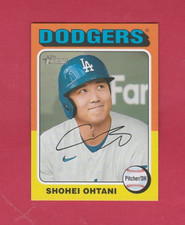 Shohei Ohtani 2024 Topps Heritage Super Short Print ! Image Variation #371