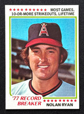 1978 Topps RB Nolan Ryan #6 California Angels Record Breaker HOF — RH
