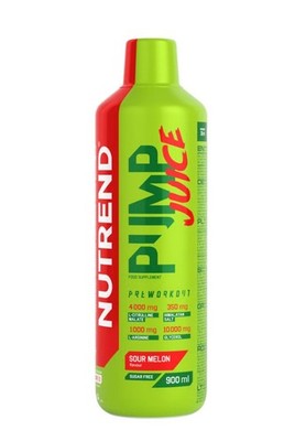 Nutrend Pump Juice, Sour Melon - 900 ml. (21,00 EUR/L)