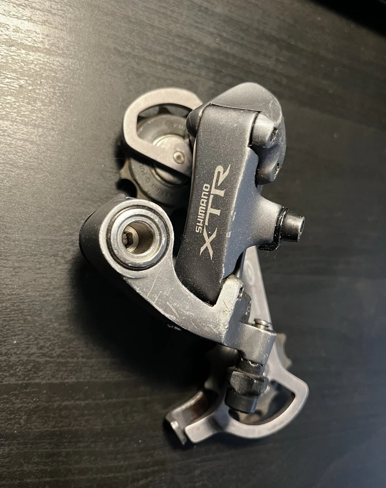 Shimano XTR RD-M952 Rear Derailleur 9-Speed MTB Vintage LONG CAGE - Image 4 of 4