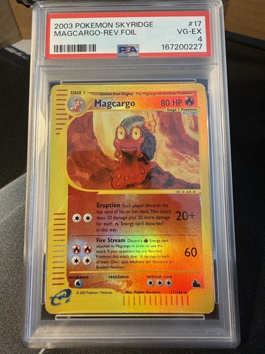 Magcargo 17/144 Skyridge Reverse Holo