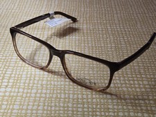 Oscar De La Renta Eyeglass Frames BROWN HORN GRADIENT OSM829 54-17-140