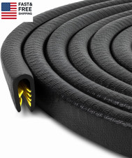 Edge Trim Black Large, Fits Edge 1/4 Inch, Length 10 Feet 3.05 Meter