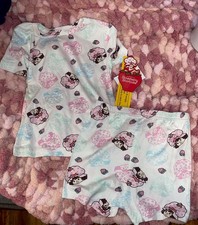 Strawberry Shortcake Toddler Girls Pajamas Lounge Set 5T Vintage Print Style