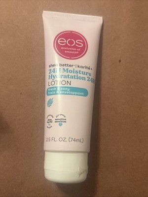 Sealed Eos 24H Moisture Hydration Lotion Fresh & Cozy 2.5 fl oz/ 74 ml