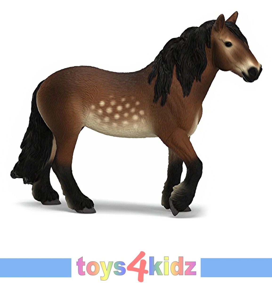 Schleich Horse Club Cheval De Selle Francais Stallion Animal Figure Toy For Ages 3