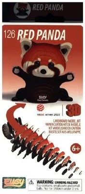 EUGY - 3D Bastelset Roter Panda | Kit (Bastelset) | 2025 | EUGY