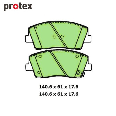 Protex Ultra Ceramic Brake Pad Set DB3269