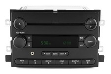 2006-2007 Ford Five Hundred Mustang Am Fm Cd Player W Aux Input 6f9t-18c869-bc 2006-2007 Ford Five Hundred Mustang Am Fm Cd Player W Aux Input 6f9t-18c869-bc