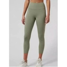 NWOT Athleta Elation Train 7/8 Tight Olive Green High Rise Leggings Large L