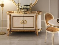 Design MöBel Stil Barock Kommode Schrank Beige Luxus Holz Italienische MöBel Neu