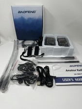  2 pcs Baofeng UV-5RM Plus, Multi-Band, Airband, 10W, NOAA 1 Pair NO BATTERIES 