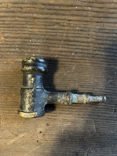 Antique Romort style A air machine fitting. patent Aug 6 1912