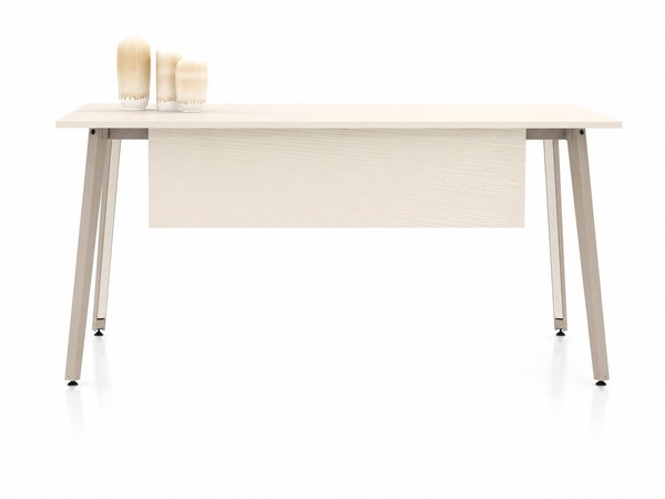 Hochwertiger WeißEr Arbeitstisch Exklusiver Chefschreibtisch MöBel-image