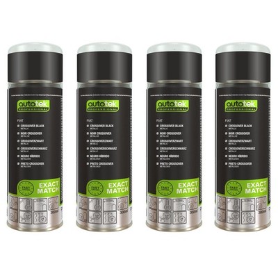 Autotek Fiat Crossover schwarz 300 ml passgenau schnelltrocknend Profi x4
