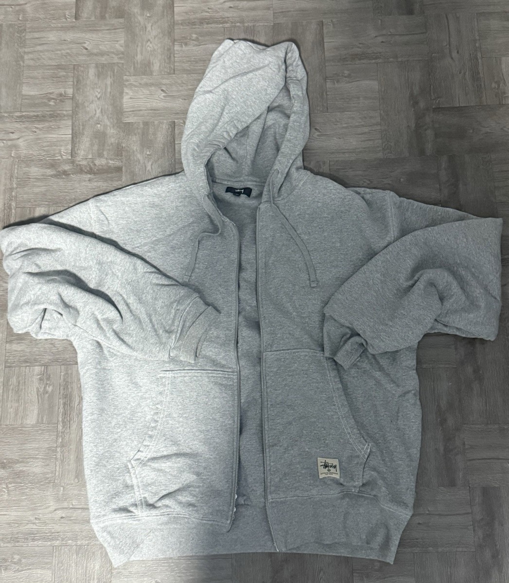 Stussy Double Face Label Zip Hoodie | eBay