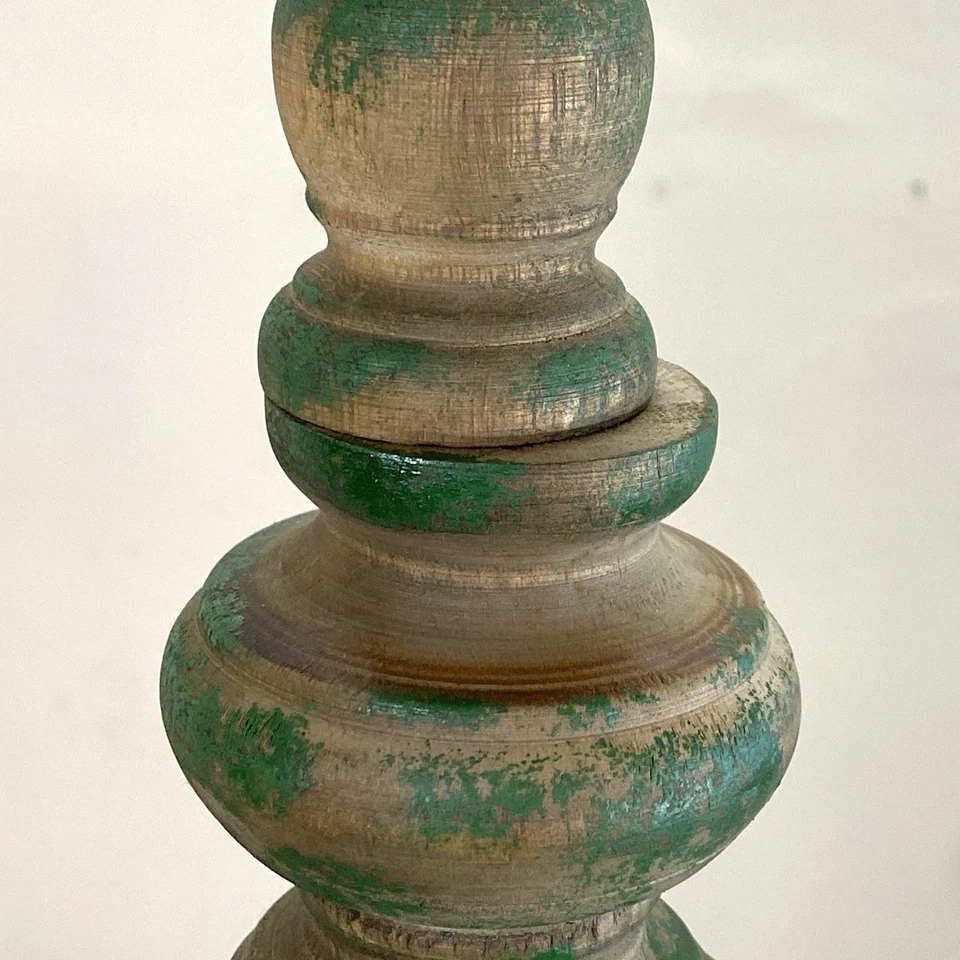 农舍乡村吊坠吊灯灯灯具复古绿色 — 第 3/4 张图片