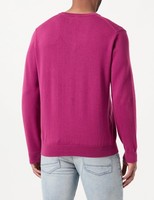 Gant Classic Cotton V-Neck T-Shirt, GrößE M, Blau, Baumwolle
